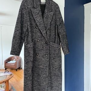 Longline wool mix coat from French brand Pimkie!
